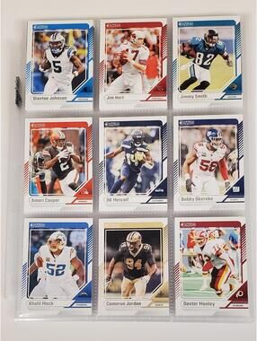 2024 Panini Donruss Football 155+ Card Lot NM-M - Diontae Johnson Bio + Stars